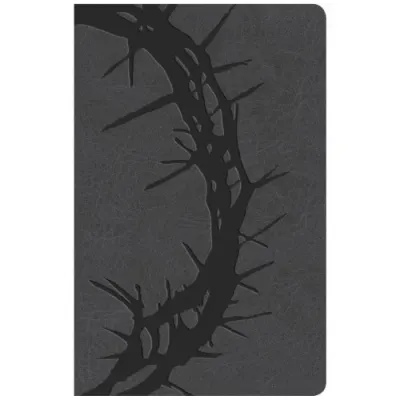 Anglais, Bible, King James Version, gros caractères, simillicuirs, noir charbon