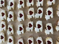 Gesegnete Ostern - Schäfchen - Ausstechform - mit Plätzchenrezept
