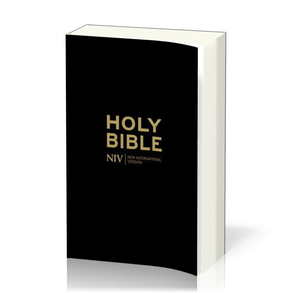 Anglais, Bible, NIV, Gift & Award, noire - NIV Holy Bible - Anglicised Black Gift and Award