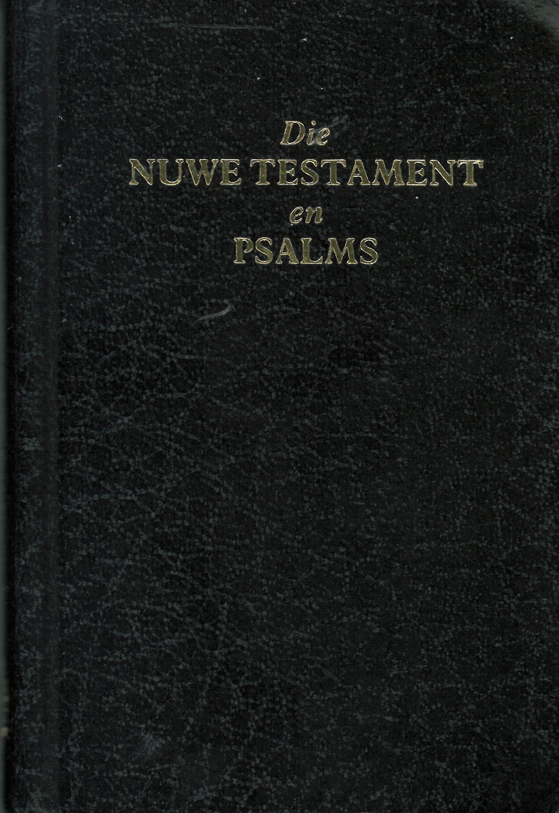 Afrikaans, Nouveau Testament & Psaumes, Broché