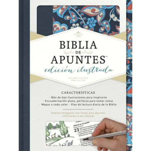 Espagnol, Bible journal de bord, Reina Valera 1960, illustrée - RVR 1960, Biblia de Apuntes...