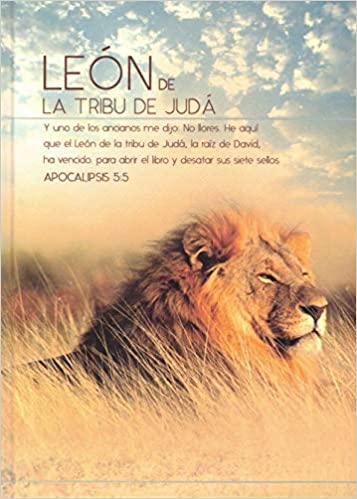 LEÓN DE LA TRIBU DE JUDÁ - APOCALIPSIS 5:5 - DIARIO Y CUADERNO DE NOTAS