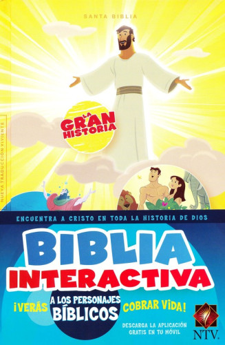 Espagnol, Bible Nueva Traduccion Viviente La Gran Historia Bible Interactive, cartonnée