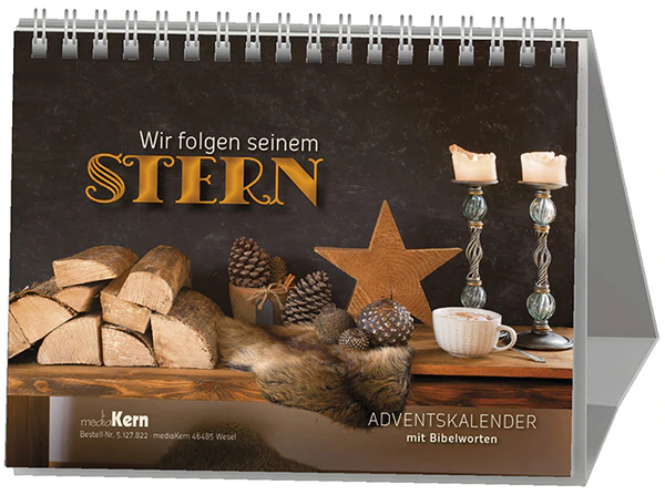 Wir folgen seinem Stern - Adventskalender mit Bibelworten