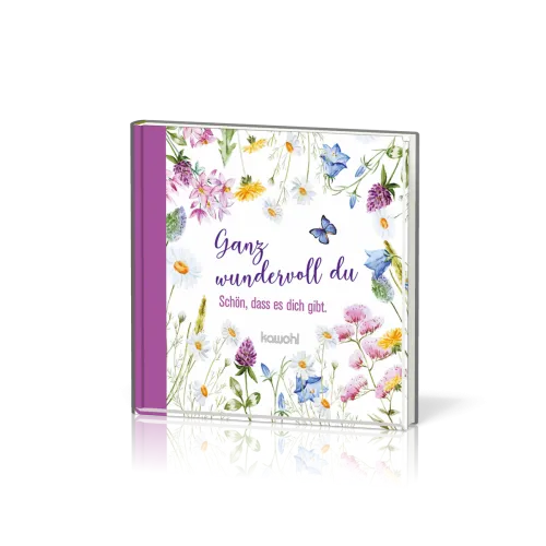 Ganz wundervoll du - Schön, dass es dich gibt - Geschenkband