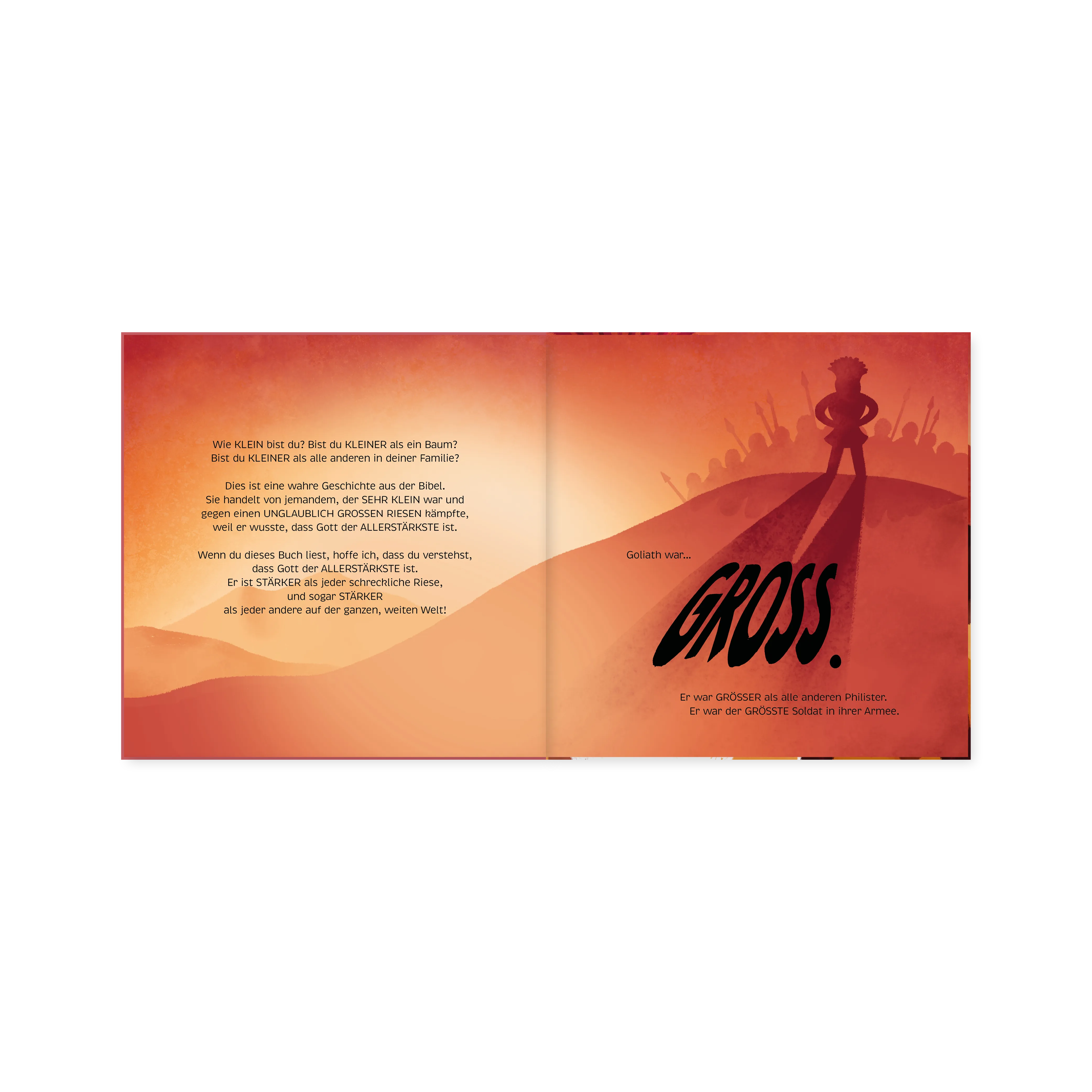 David und der unglaublich grosse Riese - Meine allerschönsten Bibelgeschichten