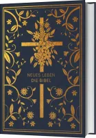 Neues Leben, Bibel - Golden Grace Edition - Einspaltig - gebunden, Gewebeinband, Marineblau