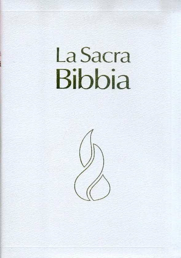ITALIEN, BIBLE NR, ETUDE A PARALLELES, FIBROCUIR BLANC