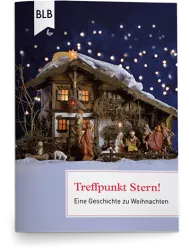Treffpunkt Stern - Weihnachtskarte mit Geschichte: Die kleine Emelie ist auf dem Weihnachtsmarkt...