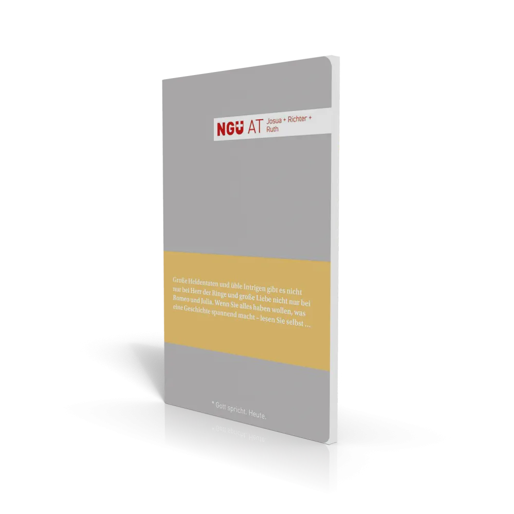 Allemand, NGÜ AT - Josué, Juges, Ruth - Broché
