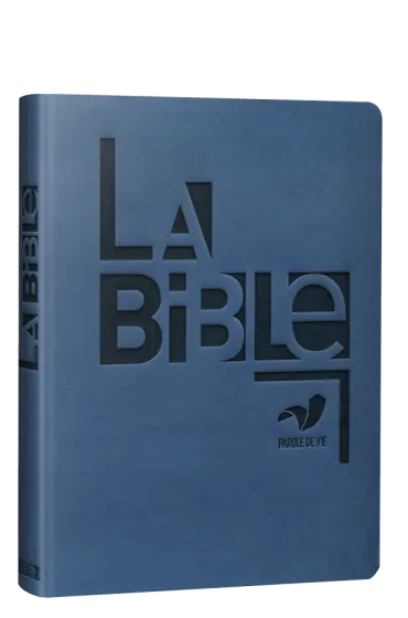 Bible Parole de Vie, compacte, bleue - couverture souple, vivella, sans deutérocanoniques