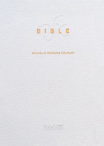 Bible Nouvelle Français Courant de mariage, compacte, avec deutérocanoniques - couverture souple...