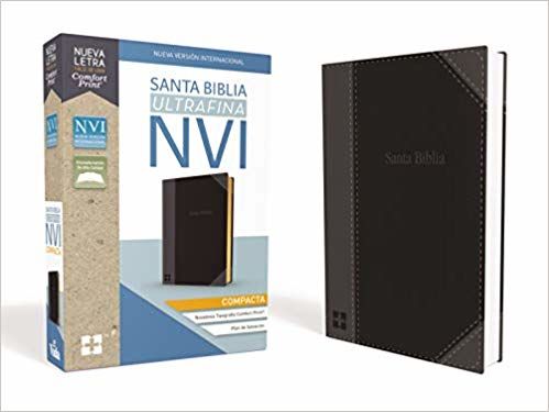 Espagnol, Bible Nueva Versión Internacional, ultrafine, compact, noire