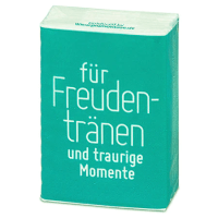 Taschentücher Für Freudentränen und traurige Momente