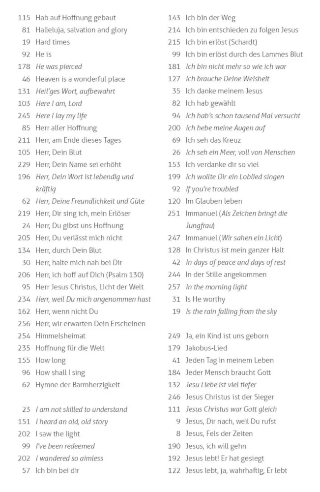 Glorify Liederbuch - Jugendlieder zur Ehre Gottes