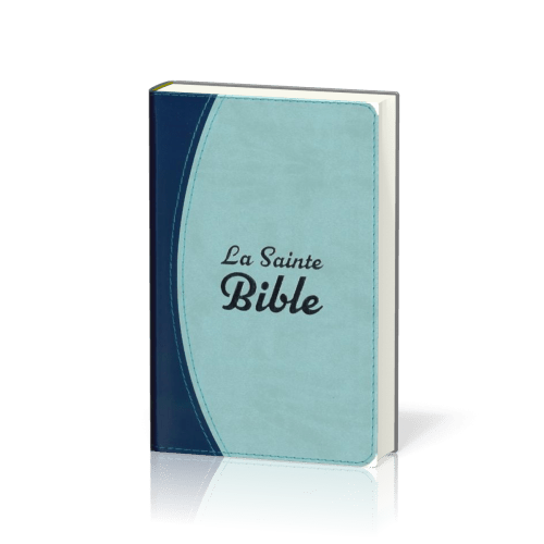 Bible Segond 1910, de poche, duo bleu - couverture souple